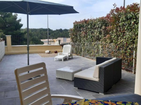 T2 à Narbonne-Plage, terrasse, parking, animaux admis - FR-1-409-166